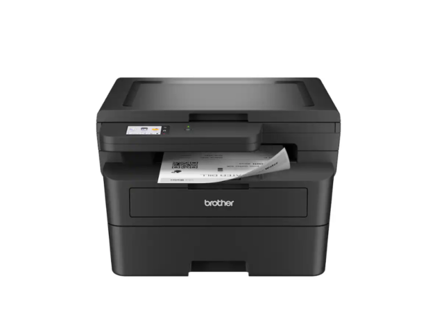 Brother - HL-L2480DW Wireless Black-and-White 3-in-1 Laser Printer - Gray