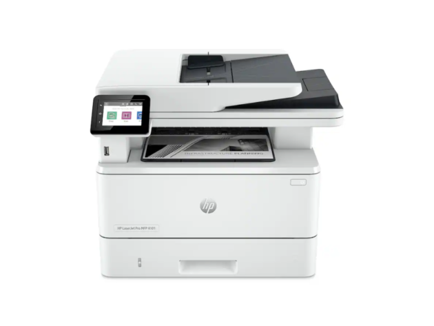 HP - Refurbished Excellent - LaserJet Pro MFP 4101fdn All-in-One Laser Printer