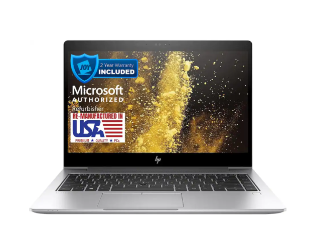 HP - EliteBook 14" Refurbished Laptop - Intel Core i5 - Gray