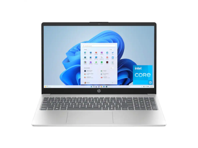 HP - Refurbished Excellent - 15.6" Laptop - Intel Core i3-N305 - Natural Silver