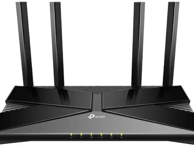 TP-Link - Archer AX1500 Dual Band Wi-Fi 6 Router - Black